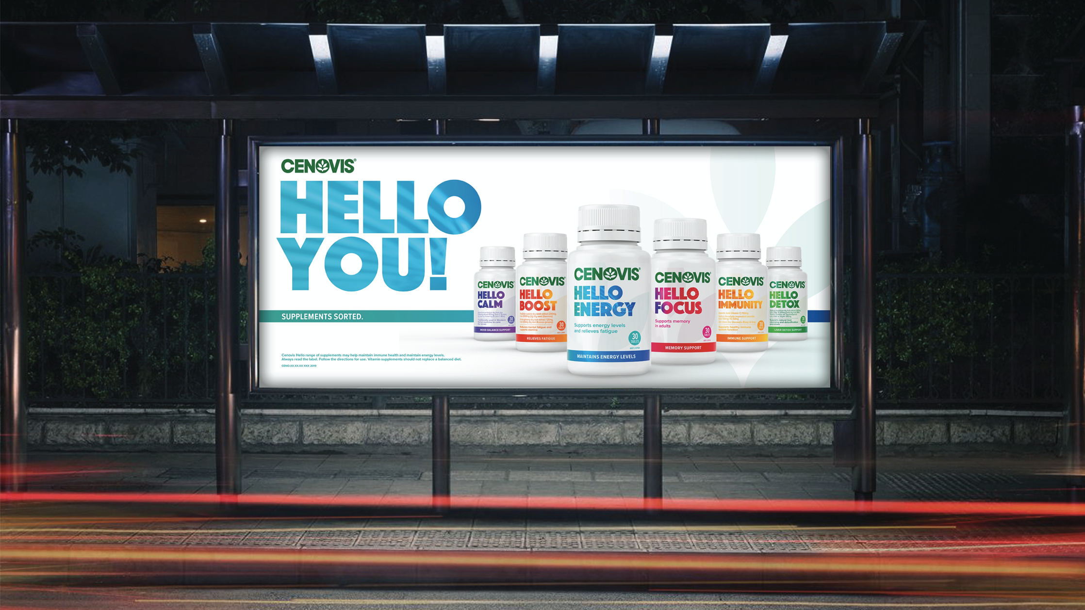 MUSE Design Winners - Cenovis Hello - Supplements Made Simple